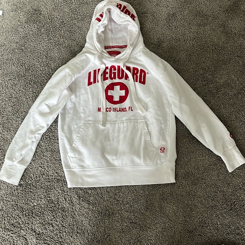 Lifeguard sweatshirt from marco island gift shop size small never worn